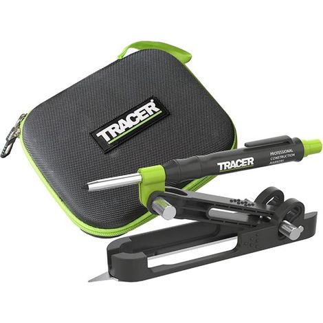 Crayon à trou + compas en trousse APST2 Tracer (1/5)