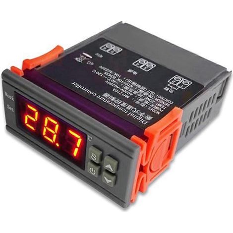 Thermostat numérique MH1210W 10 A 220 V avec capteur et commande (1/5)