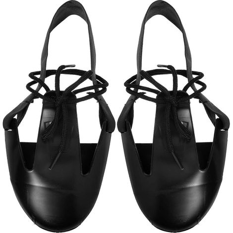 1 paire de surchaussures de sécurité avec embout en acier, pour la protection des travailleurs en zone de production. (1/4)