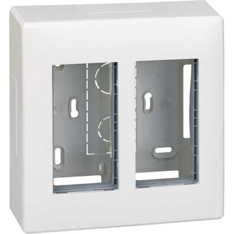 Surface du boîtier 2 modules blanc SIMON 51000002-030