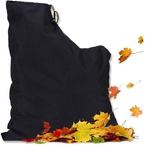 Sac Aspirateur de Souffleur Feuilles, pour aspirateur de jardin, accessoires de jardin, pelouse, cour(Noir) (1/5)