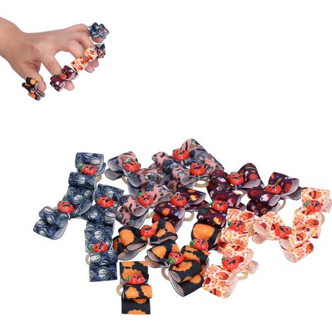Noeud Pour Chien - Élastique En Polyester - Thème Halloween Et Fêtes - Lot De 1 (1/5)