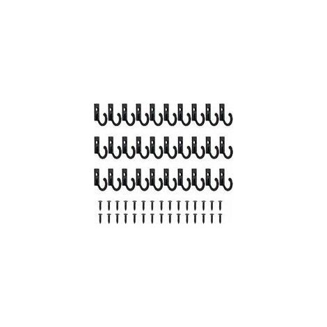 Lot de 30 Petits Crochets Vintage Support Mural pour Porte-clés à Crochets Suspendue Crochets Bijoux Crochets À Clé Pour Vêtements Crochet Patère Avec Vis Patère Porte Manteau pour Mural Salle de Bain (1/5)