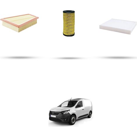 Kit tagliando 3 filtri compatibile con Renault Express 1.5 Blue Dci 70kw Dal 2021 (1/4)