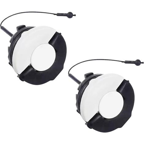 Zweiteilige Tankdeckel für STIHL Kettensägen, Modelle MS250, MS381 und MS880, direkter Ersatz für 0000 350 0525 und 0000 350 0533, robuste Tankabdeckungen