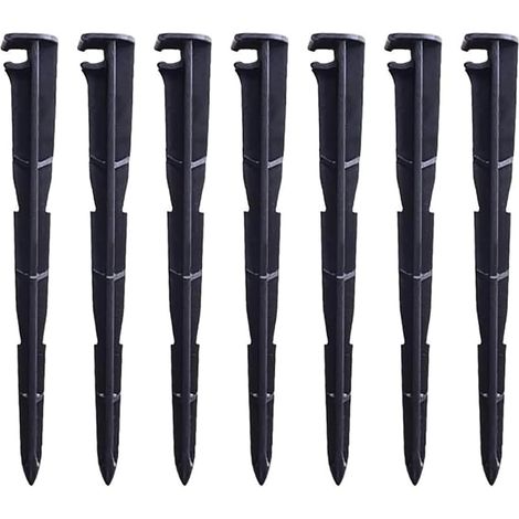 Lot de 50 AquaPEG piquets de Fixation pour Ligne d'égouttement, tuyaux d'irrigation et tuyaux gouteurs (1/5)