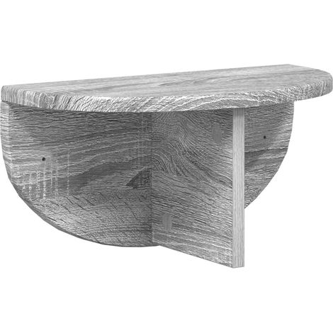 Wandregal Graues Sonoma 38 x 19 x 19 cm Holzwerkstoff vidaXL