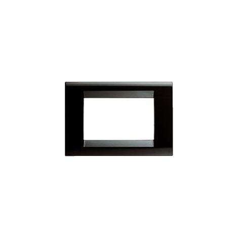 Placca 4 Posti Nero Toner Playbus (Gewiss Cod. Gw32054)