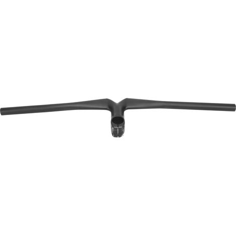 Guidon carbone intégré VTT 680x90mm mat, cintre de route avec potence, guidon vélo carbone.