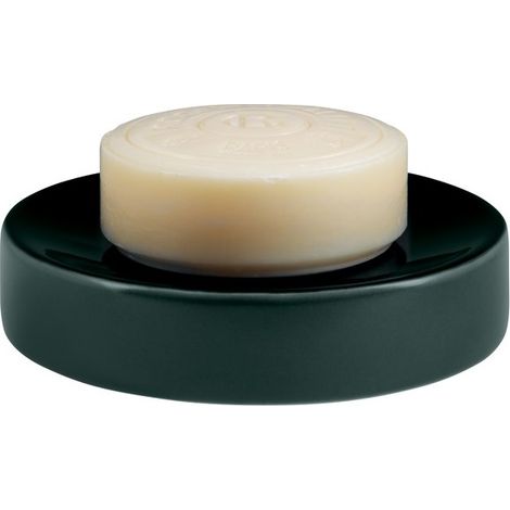 Porte savon Céramique JARO Vert foncé Spirella