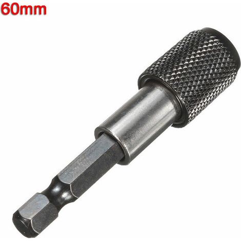 Porte Embout Douille Magn&eacutetique Tournevis Extension60mm (1/4)