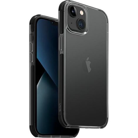 Funda UNIQ Combat para iPhone 14 Plus / 15 Plus de 6,7" en color negro/negro carbón. (1/5)