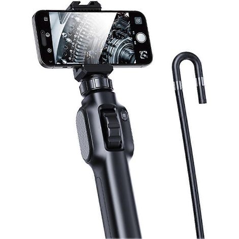 Industrielles 2-Megapixel-Endoskop für die Fahrzeuginspektion, 360° drehbare Mini-Kamera mit 8 LEDs für Smartphones (1/5)