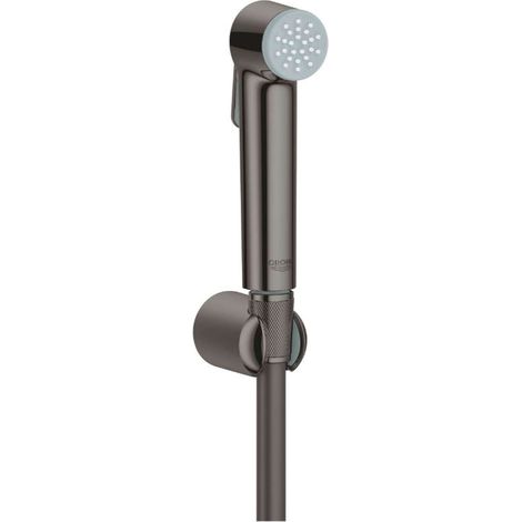 Grohe Tempesta-F - Bidetbrause mit Halter und Schlauch, Hard Graphite 27513A01