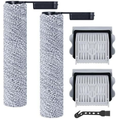Kit di accessori per aspirapolvere Roborock Flexi per solidi e liquidi con spazzole rotanti e filtri HEPA. (1/4)