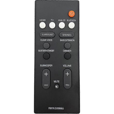 Fernbedienung für Heimkino-Frontlautsprecher mit Surround-Sound für Yamaha YAS-107 (1/5)