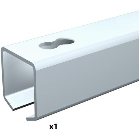 RAIL ZINGUE 25X25 1,55M (1/2)