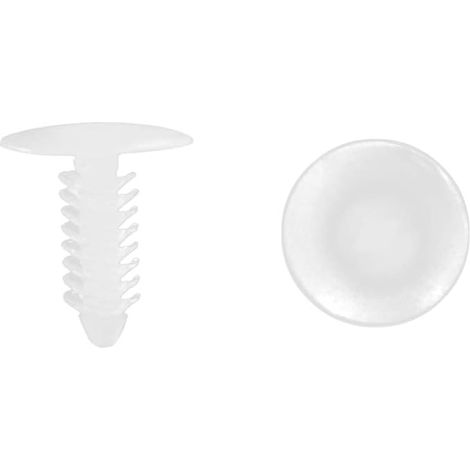Agrafes Plastiques 7.6mm Diamètre Fixation Pour Porte, Capot, Toit, Passage De Roue, Tapis De Sol, Panneaux, Fixation Permanente, Pour Plusieurs Modèles (1/3)