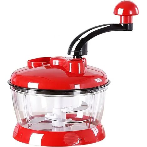 Coupe-piments et ail, robot culinaire multifonction manuel, hachoir à fruits et légumes (1/5)