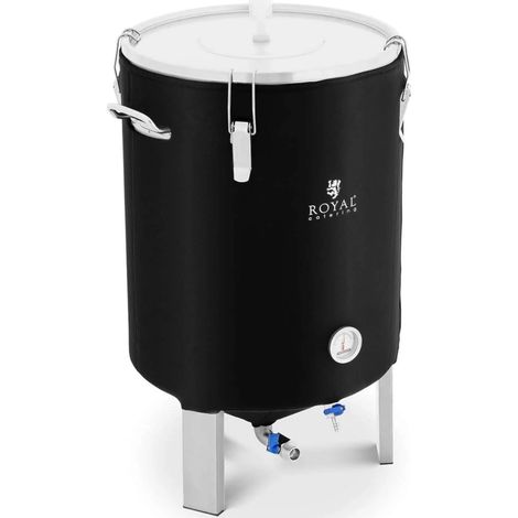 Caldera de fermentación de contenedores para cerveza y vino con aislamiento 0-40 °C 60 l (1/5)