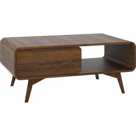 Mesa de centro Focos , 45x65x108cm, Diámetro: 0, Aglomerado laminado, Angular