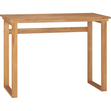 Schreibtisch 100x45x75 cm Massivholz Teak