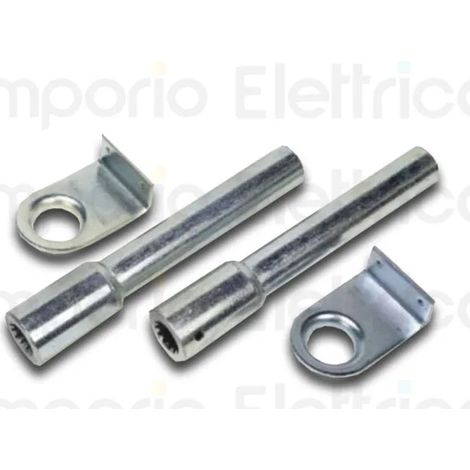 550Paire De Tubes De Transmission Avec Supports Lateraux, Installation 2 Op FAAC (1/2)