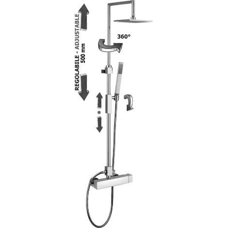 Colonna doccia Master Plus Paffoni cromo