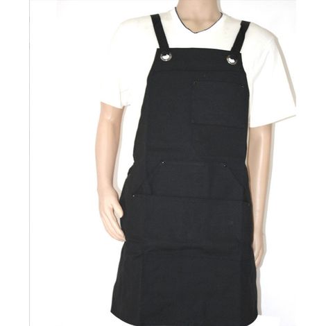 Tablier de travail en toile résistante avec poches (1/3)