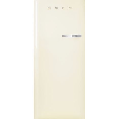 Smeg FAB28LCR6 monoporta Libera installazione 270 L Crema Made in Italy. Posizionamento dell'apparecchio: Libera installazione, Colore del prodotto: Crema, Cerniera porta: Sinistra. Capacità netta ... (1/5)