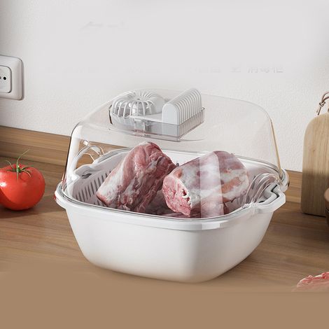 Bandeja descongeladora multifuncional Artifact Rapid para carne y filetes: descongeladora atomizadora de fácil limpieza para uso doméstico, versión estándar, PP (1/5)