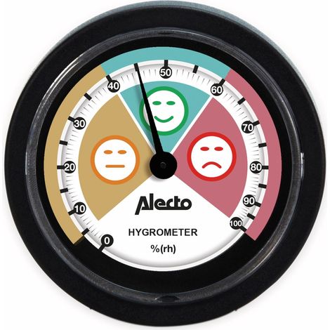 Hygrometer Alecto ws-05 batteriefrei Komfortanzeige (1/5)