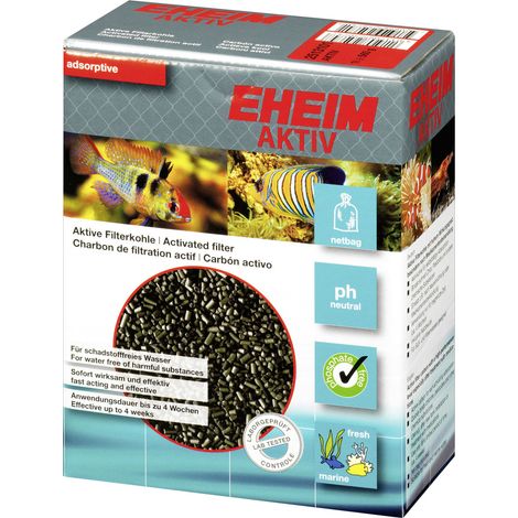 Eheim Filterkohle Karbon 225 g + Netzbeutel Keine Angabe