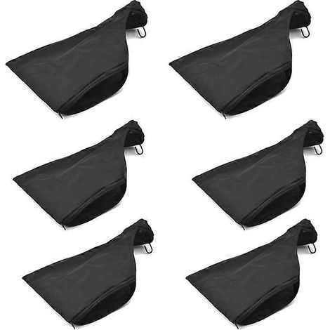 Lot de 6 sacs à poussière anti-poussière pour scie à onglets 255 avec fermeture éclair (1/5)