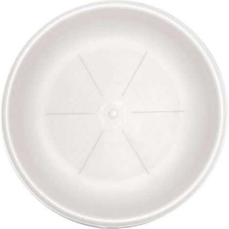 Sottovaso bianco ø 22 per vaso ø 25 (1/6)