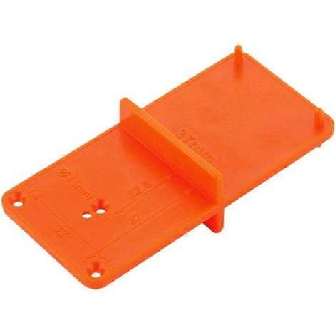 Gabarit de perçage pour charnière en plastique 35/40 mm, outil d'ouverture pour le travail du bois (1/5)