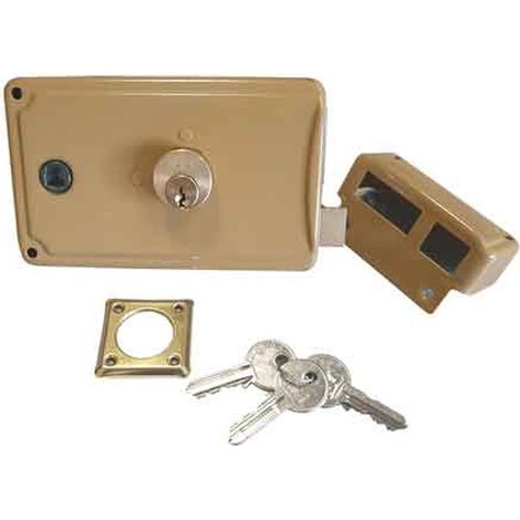 SERRATURA PORTONCINO 'P33' FACCHINETTI E60 Dx - Scatola 120x85 mm