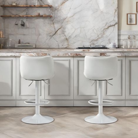 Tabouret de bar réglable de 92 à 110 cm 54 x 47,5 x 110 cm (1/5)