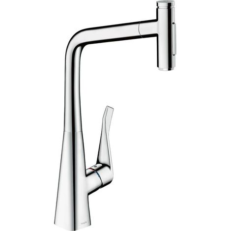 hansgrohe Metris Select M71 Einhebel-Küchenmischer 320, (1/3)
