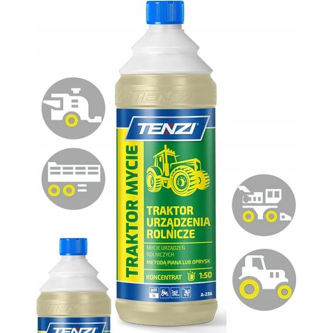 TENZI DETERGENTE PER MACCHINE AGRICOLE E LAVAGGIO TRATTORI 1L