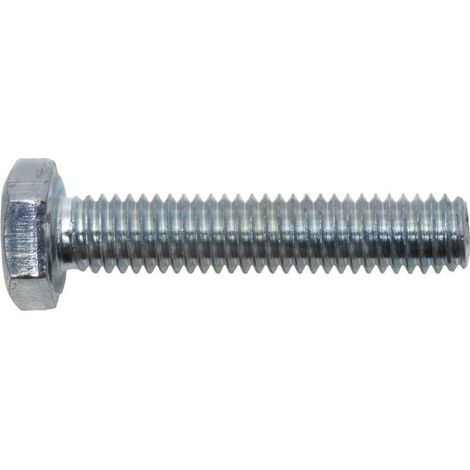 SWG 057 6 20 67 Vis filetée M6 20 mm 6 pans extérieurs DIN 933 acier galvanisé 50 pc(s) (1/2)