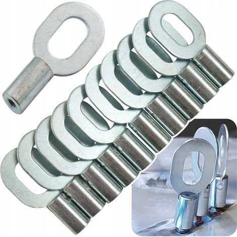 Occhielli per rivetti in alluminio M4 per la rimozione di ammaccature dalla carrozzeria, 10 pezzi. (1/5)