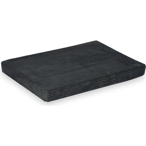 Tapis de jeu en mousse, velours côtelé graphite (1/5)