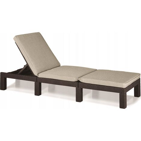 Keter Daytona Deluxe poltrona da giardino marrone e beige (1/2)