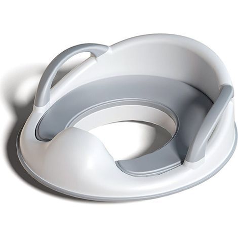 Réducteur Toilette Enfant,Rehausseur WC Enfant,Adaptateur WC Enfant avec Coussin Poignée Dossier,Réducteur de Toilette pour Enfant/Bébé de 1 à 5 ans (1/5)