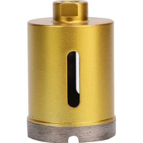Diamond Hole Saw - 60 mm Angle Grinder Attachment For Ceramic Tile And Stone - For Countertop Mounting Holes - 1 Piece (1/5)