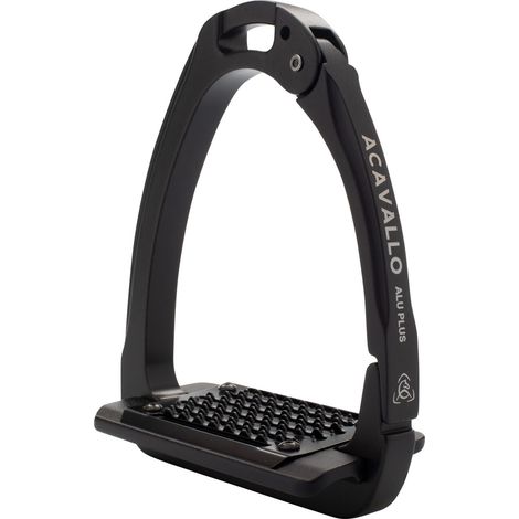 ACAVALLO Staffe Arena Aluplus 2.0 TOTAL BLACK ALLUMINIO APERTURA LATERALE (1/3)