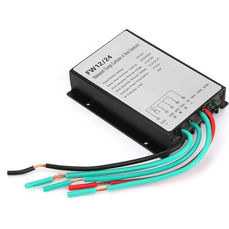 Régulateur de charge étanche pour générateur d'éolienne FW12/24 (1/5)