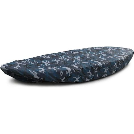 Housse de kayak et canoë imperméable, protection UV et anti-poussière, bâche résistante pour stockage extérieur du bateau (1/5)