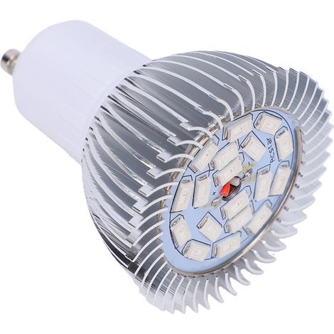 Ampoule LED de croissance à spectre complet 18W 18 LED pour plantes à fleurs et culture hydroponique (GU10) (1/5)